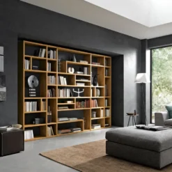Libreria in legno massello Arbora