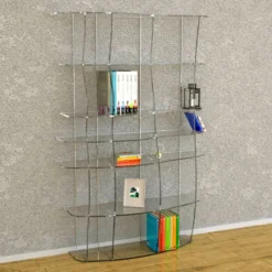 Libreria moderna in plexiglass Ocean