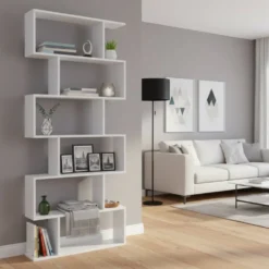 Libreria moderna Lombard White