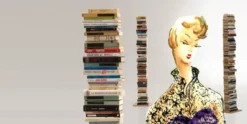 Libreria sospesa a muro in legno Zia Ortensia