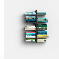 Libreria sospesa a parete in legno Zia Bice