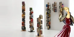 Libreria verticale sospesa Zia Veronica