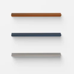 Mensola design moderno Wing in acciaio 60 cm o 90 cm