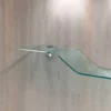 Mensola in vetro curvato Boa