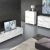 Mobile porta TV Melbourne Marble
