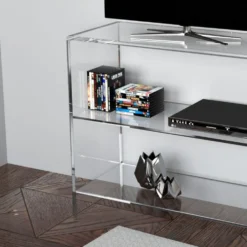 Mobile TV in plexiglass trasparente Brooklyn