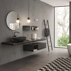 Mobili bagno in abete Old Wood 4 di Loetrà
