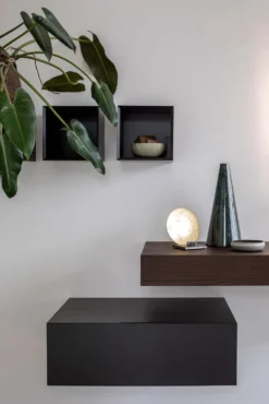 Mobili bagno in legno Qubo 2 di Loetrà