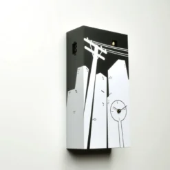 Orologio a cucu' Cucucity da parete in legno laccato