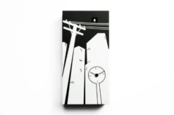 Orologio a cucu' Cucucity da parete in legno laccato