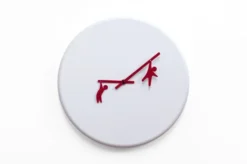 Orologio da parete in legno bianco Time2play