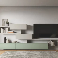 Parete attrezzata design moderno Lasting B