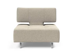 Poltrona con ruote trasformabile in pouf Longhorn