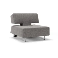 Poltrona con ruote trasformabile in pouf Longhorn