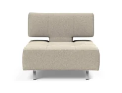 Poltrona con ruote trasformabile in pouf Longhorn