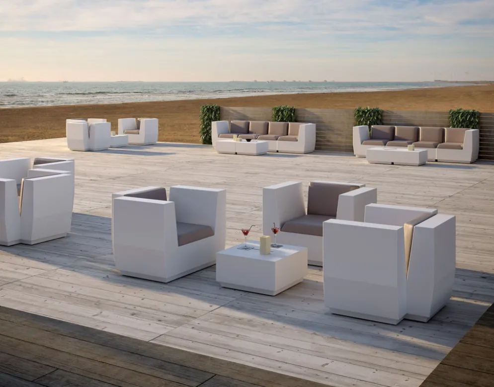 Poltrona da giardino Big Cut Corner by Plust