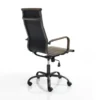 Poltrona direzionale regolabile Mastery Brown