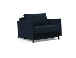 Poltrona letto con braccioli Cubed Arm 90