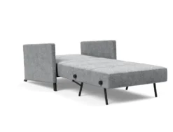 Poltrona letto con braccioli Cubed Arm 90
