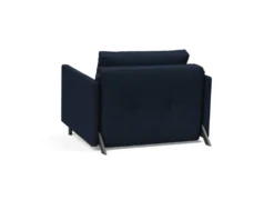 Poltrona letto con braccioli Cubed Arm 90