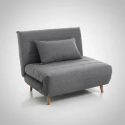 Poltrona letto singolo in tessuto Garner Lines
