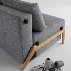 Poltrona letto trasformabile letto singolo Cubed
