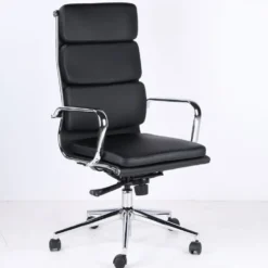 Poltrona ufficio in pelle sintetica WH3C