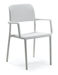 4 poltroncine da giardino impilabili Kendal