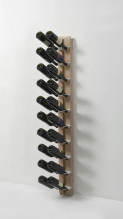 Portabottiglie da parete in legno Zia Gaia Mono