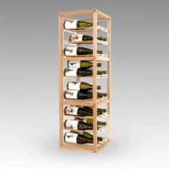 Portabottiglie in legno Zia Babele 3