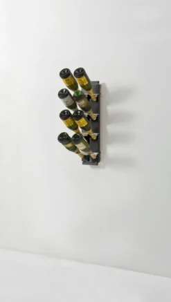 Portabottiglie vino in legno da parete Zia Gaia Mono