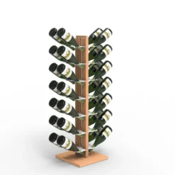Portabottiglie vino in legno Zia Gaia Bifacciale
