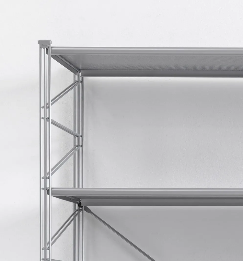Scaffale libreria con ante Melker 35