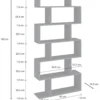 Scaffale libreria Lombard Report