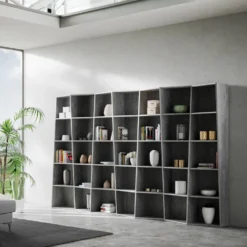 Scaffale libreria per casa o ufficio Deducha 7
