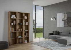 Scaffale libreria per casa ufficio Deducha 3