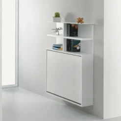 Scrivania a scomparsa con libreria e sedie Jacob