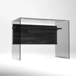 Scrivania per computer in vetro Beat