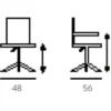 Sedia da ufficio design moderno Sinergina