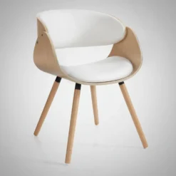 Sedia in legno Once Evo White