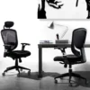 Sedia ufficio con schienale comodo Aligia