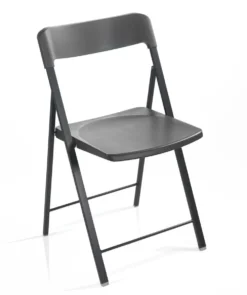 6 sedie pieghevoli con carrello Gary