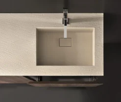 Set mobili bagno in rovere Crono 1 di Loetrà