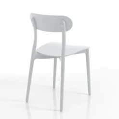 Set 4 sedie da cucina Luck White