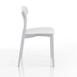 Set 4 sedie da cucina Luck White