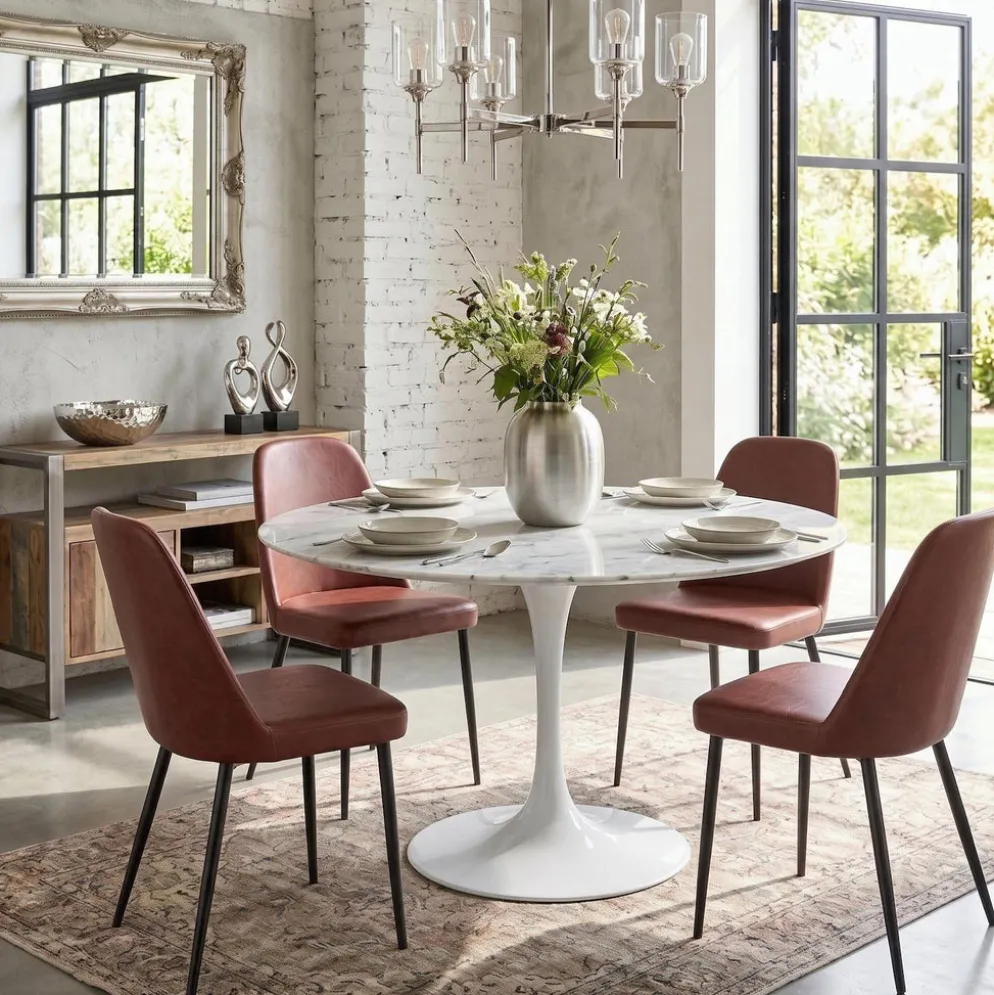 Set 4 sedie design moderno Sanna Soft