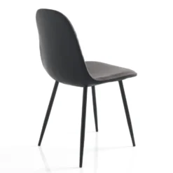 Set 4 sedie imbottite Lazing Grey