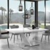 Set 4 sedie imbottite Tarja Grey