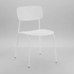 Set 4 sedie impilabili Clarybel White