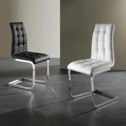 Set 4 sedie moderne Darlington Black